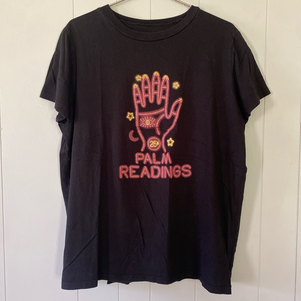 palm readings graphic tee